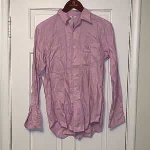 45rpm pink Oxford button down M